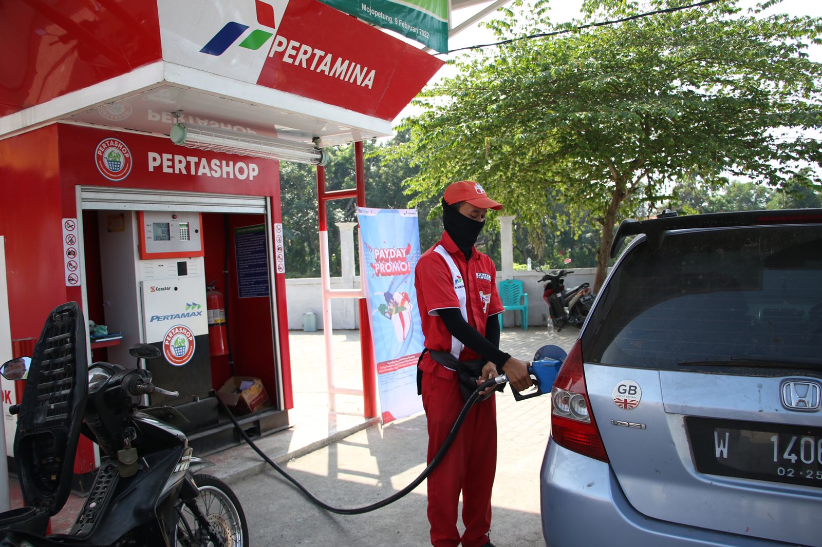 Pertamina memastikan pasokan BBM aman dan lancar. 