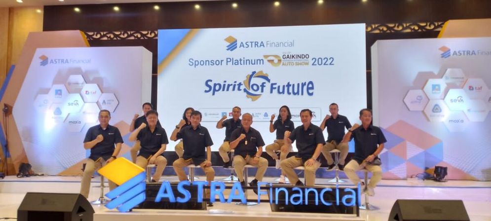 Astra Financial mencatatkan kenaikan transaksi sebesar 87,59 persen year on year (yoy) dalam pameran Gaikindo Indonesia International Auto Show (GIIAS) 2022.