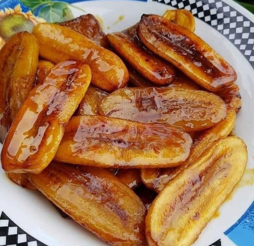 pisang karamel