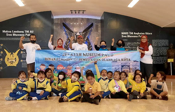 Tingkatkan Nasionalisme dan Kebangsaan, Disdikpora Kota Yogyakarta Ajak 12 TK Jelajah Museum