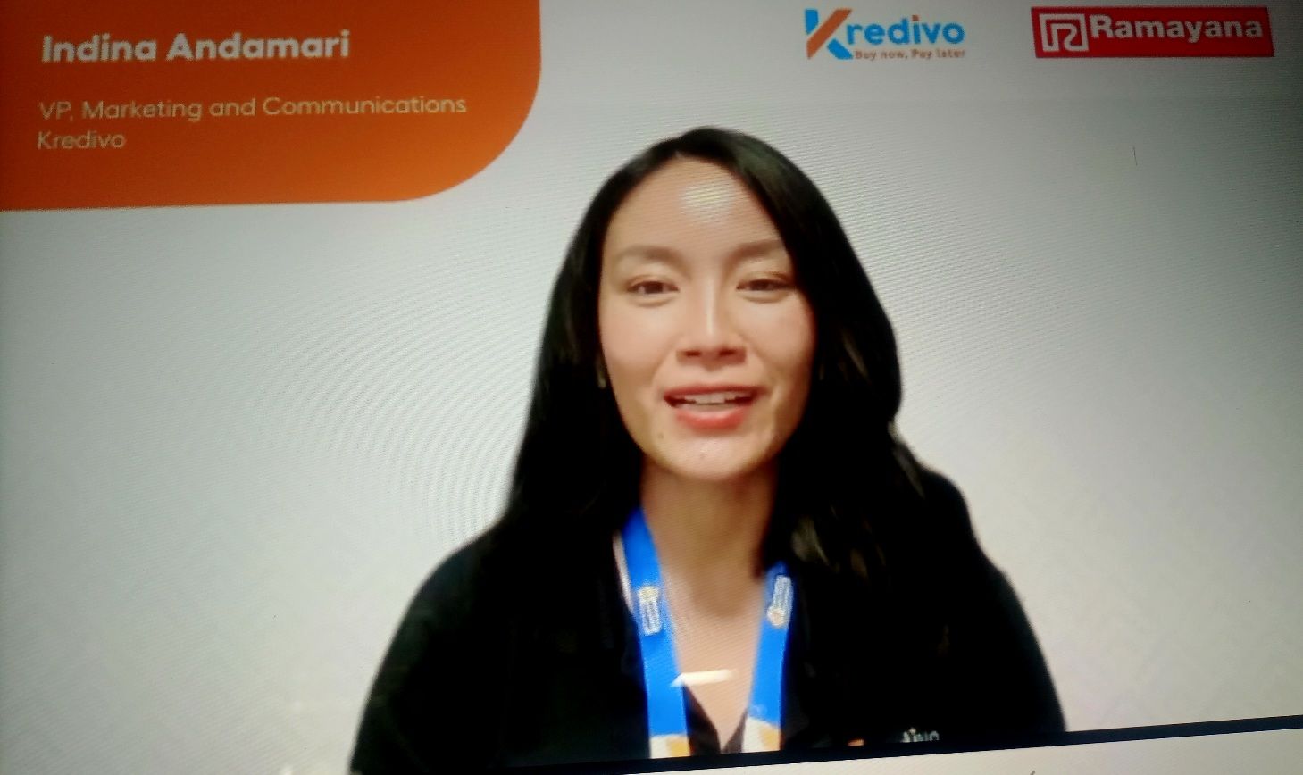 VP Marketing and Communications Kredivo, Indina Andamari 