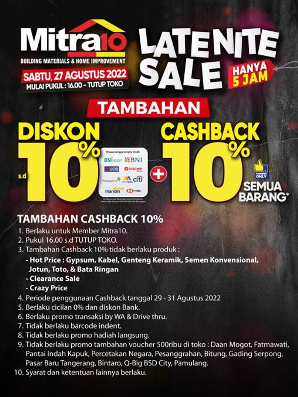 promo mitra10 Jakabaring