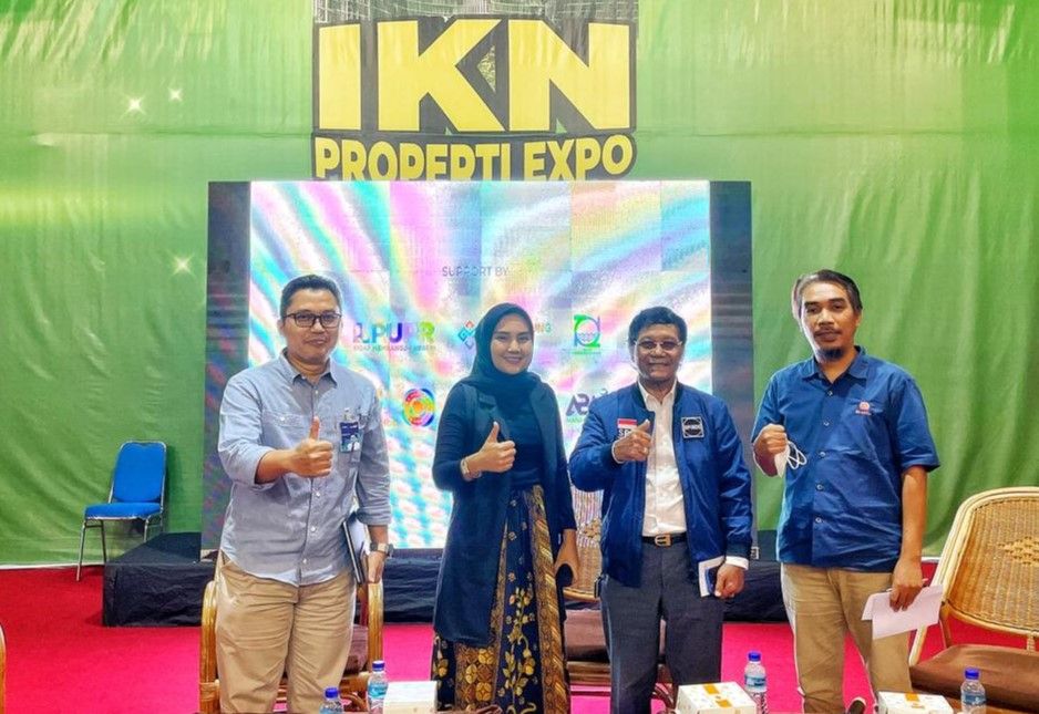 Para narasumber dalam talkshow IKN Properti Expo, "Peluang Milenial dan Gen Z Miliki Hunian di IKN". 