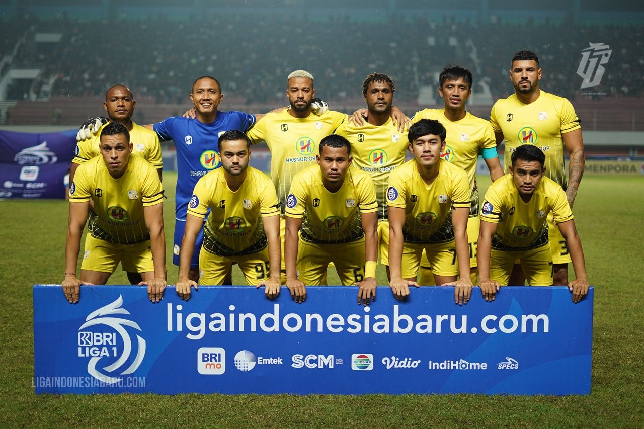 Skuad Barito Putera (Foto : Liga Indonesia Baru)