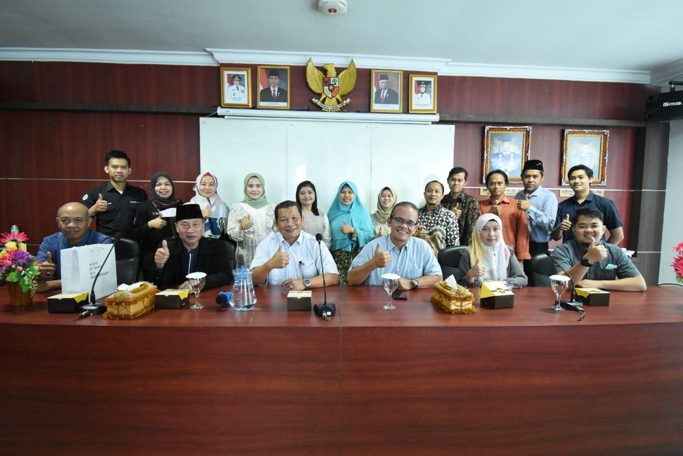 Sekolah Tinggi Ilmu Kesehatan (STIK) Bina Husada Palembang, Sumatra Selatan, melakukan kunjungan ke Institut Informatika dan Bisnis (IIB) Darmajaya.