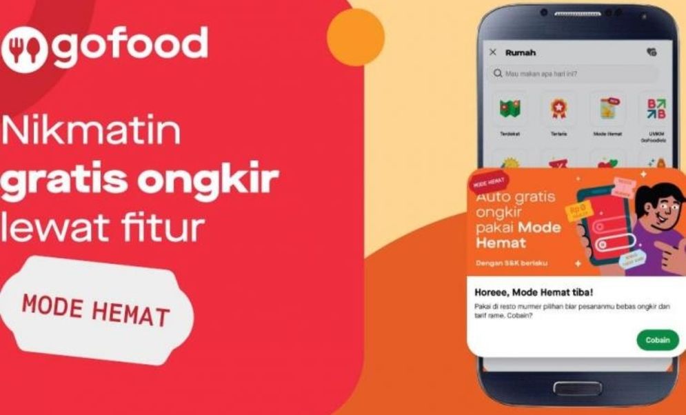 Fitur baru Mode Hemat dari GoFood ini menjadi jawaban atas kebutuhan pelanggan untuk memesan makanan dengan cara yang lebih ramah di kantong, yaitu opsi gratis ongkos kirim (ongkir).