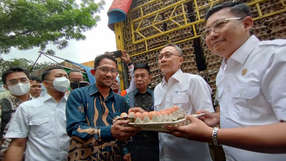 Bapanas Gelontorkan telur ke lima pasar di Jakarta