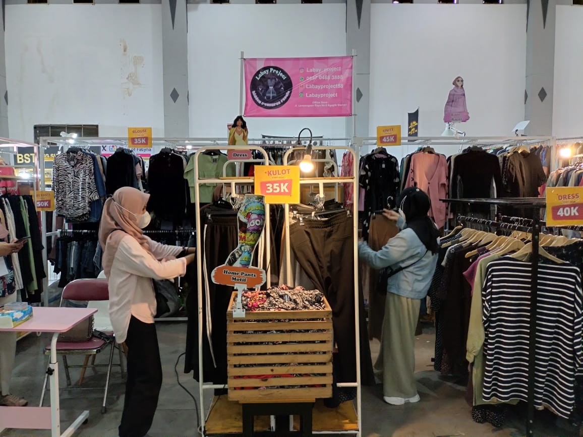 Suasana di Jogja Thrift Market #2.