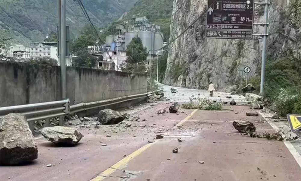 Satu Kota di China Diguncang Gempa Hebat Saat Terapkan Lockdown