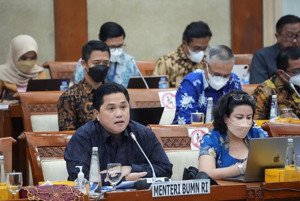 Menteri BUMN Erick Thohir