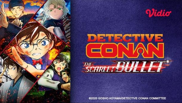 Review dan Sinopsis Film Detective Conan: The Scarlet Bullet