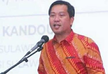 Wagub Steven Kandouw saat sambutan dalam Rapat Koordinasi dan Evaluasi (Rakorev) Percepatan Penurunan Stunting dan Rembuk Stunting Tingkat Provinsi Sulawesi Utara. (Foto:Istimewa)