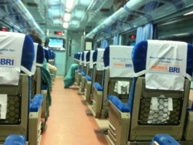 KA Sembrani dengan Nomor KA 77