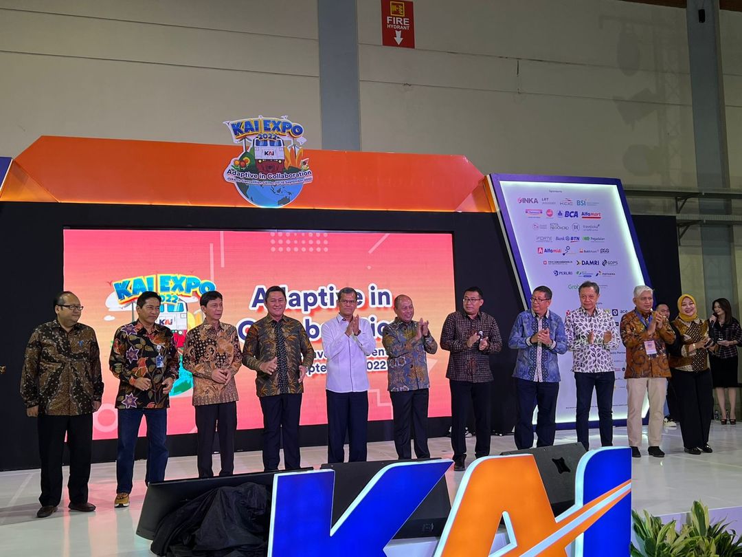 PT Kereta Api Indonesia (Persero) menggelar KAI Expo 2022 yang sempat vakum dua tahun karena pandemi