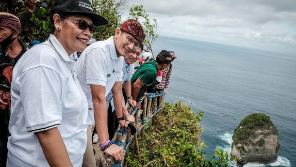 Menparekraf Undang Investor Kembangkan Infrastruktur dan Penunjang Pariwisata di Nusa Penida