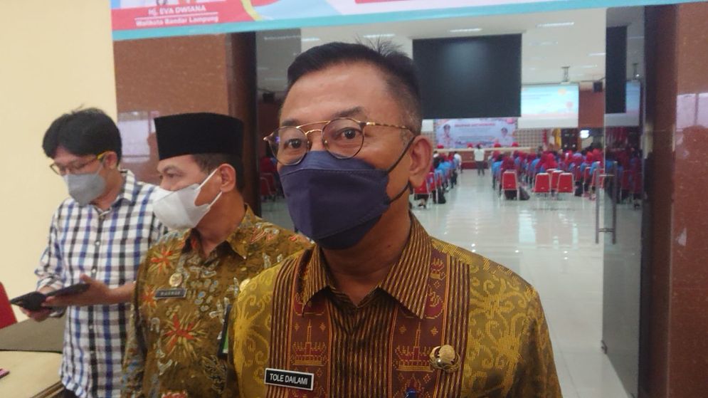 Asisten II Bidang Ekonomi Pembangunan Kota Bandar Lampung Tole Dailami.