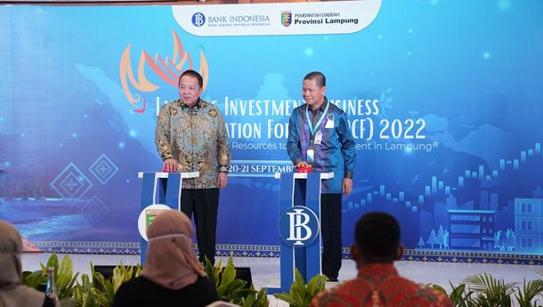 Dorong Percepatan Investasi di Lampung, BI Bersama FOILA Gelar LIBCF 2022