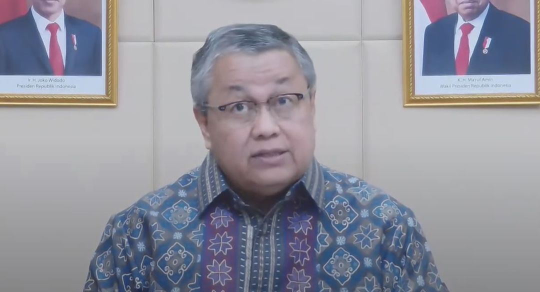 Gubernur BI Perry Warjiyo dalam Konferensi Pers Pengumuman Hasil RDG BI, Kamis, 22 September 2022.