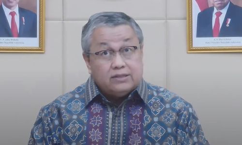 Gubernur BI Perry Warjiyo dalam Konferensi Pers Pengumuman Hasil RDG BI, Kamis, 22 September 2022.