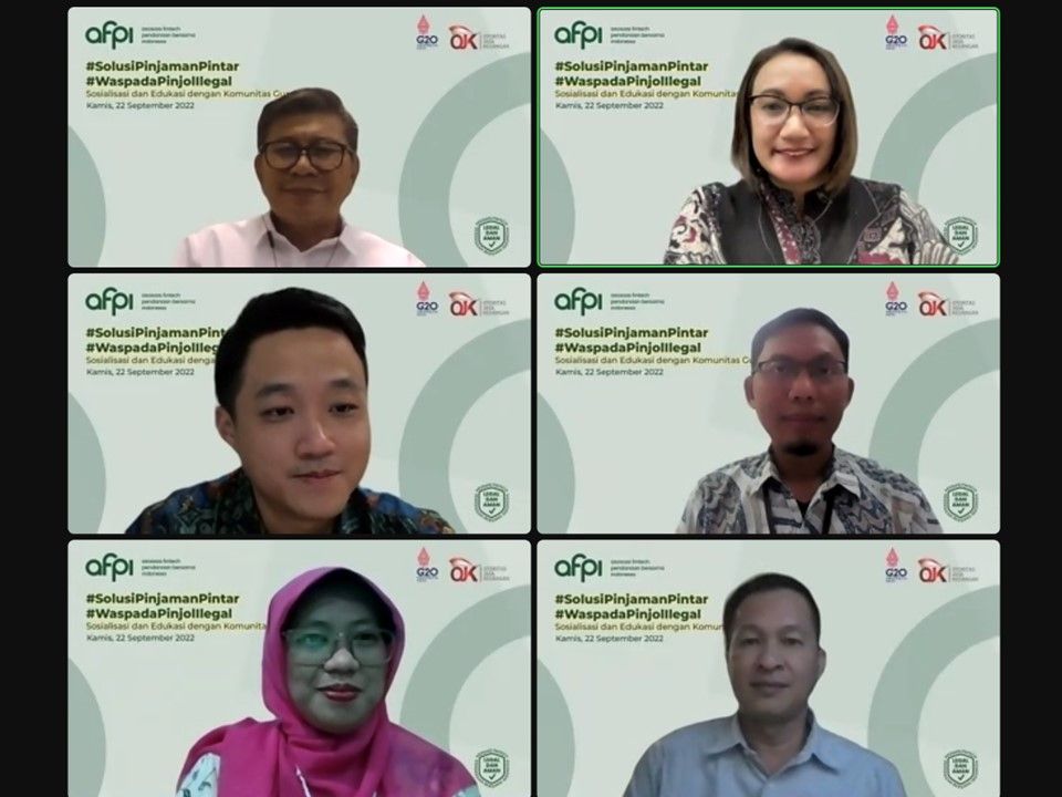 AFPI melakukan sosialisasi dan edukasi terkait peran dan risiko pinjaman online untuk para pengajar.