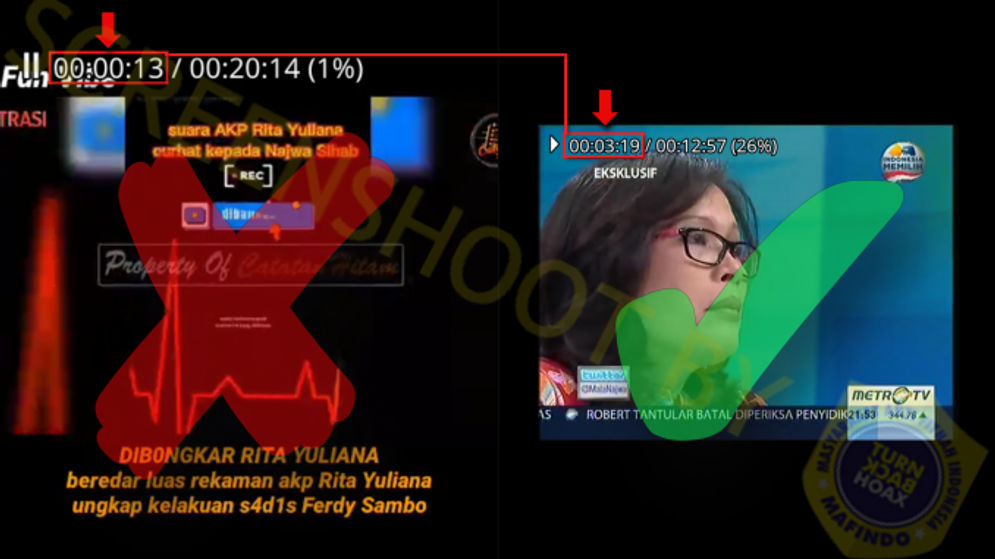 Hoax: Beredar Video AKP Rita Yuliana Ungkap Perlakuan Ferdi Sambo