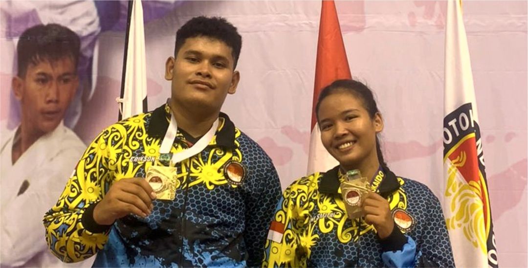 Dua mahasiswa Prodi Teknik IIB Darmajaya berhasil menjadi juara karate dalam Kejuaraan Nasional (Kejurnas) Karate Shokaido di GOR Kostrad Cilodong, Depok.