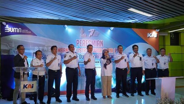 Pertamina NRE Dukung Upaya Transisi Energi KAI