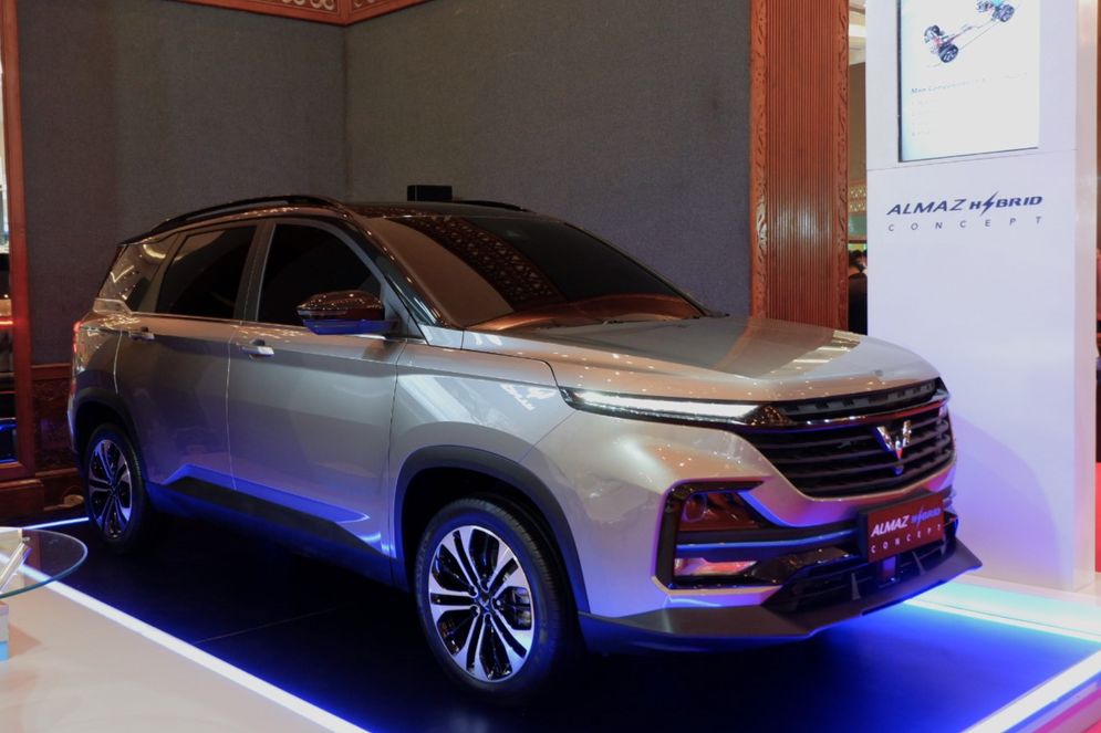 Wuling Tampilkan Mobil Konsepnya Almaz Hybrid, Siap Meluncur Akhir 2022