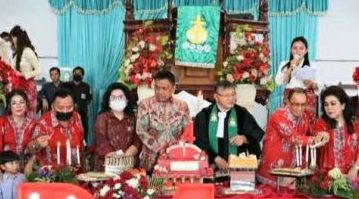 Syukur 4 tahun kepemimpinan Bupati Minahasa Roy Roring dan Wakil Bupati Robby Dondokambey. (Foto:Istimewa)