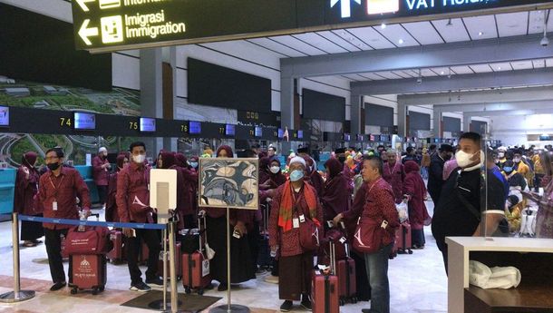 Terminal 2F Bandara Soetta Dibuka Kembali untuk Penerbangan Umrah