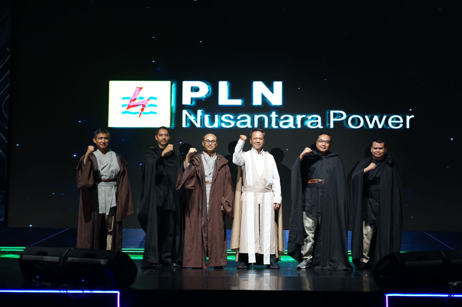 Jajaran Direksi PT PLN Nusantara Power saat melaunching perubahan nama dari PT PJB, Senin (3/10/2022).