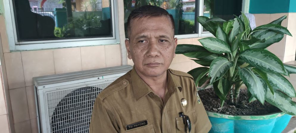 Kepala SMP Negeri 1 Bandar Lampung Tri Priyono.