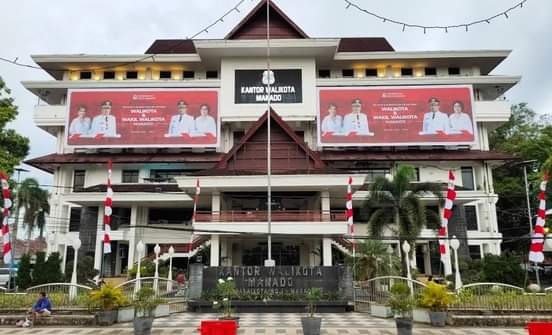 Kantor Walikota Manado. (Foto:Istimewa)