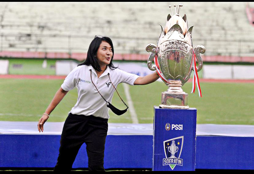 Sekretaris Asprov PSSI Jatim Dyan Puspito Rini