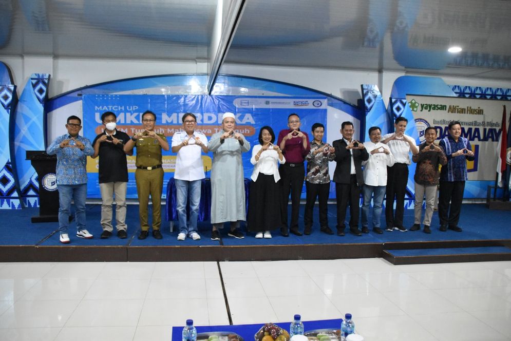 DPP Apindo Lampung bersama Asosiasi Perguruan Tinggi Swasta (Aptisi) Wilayah II-B Lampung melaunching program Magang UMKM Merdeka.