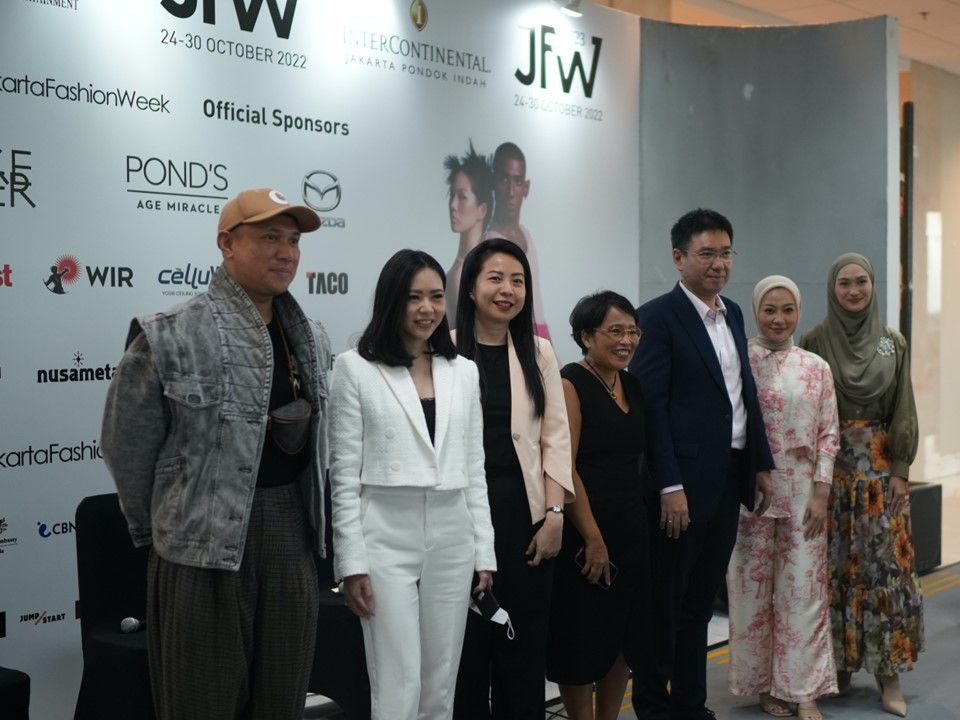 Konferensi pers Road to JFW 2023.