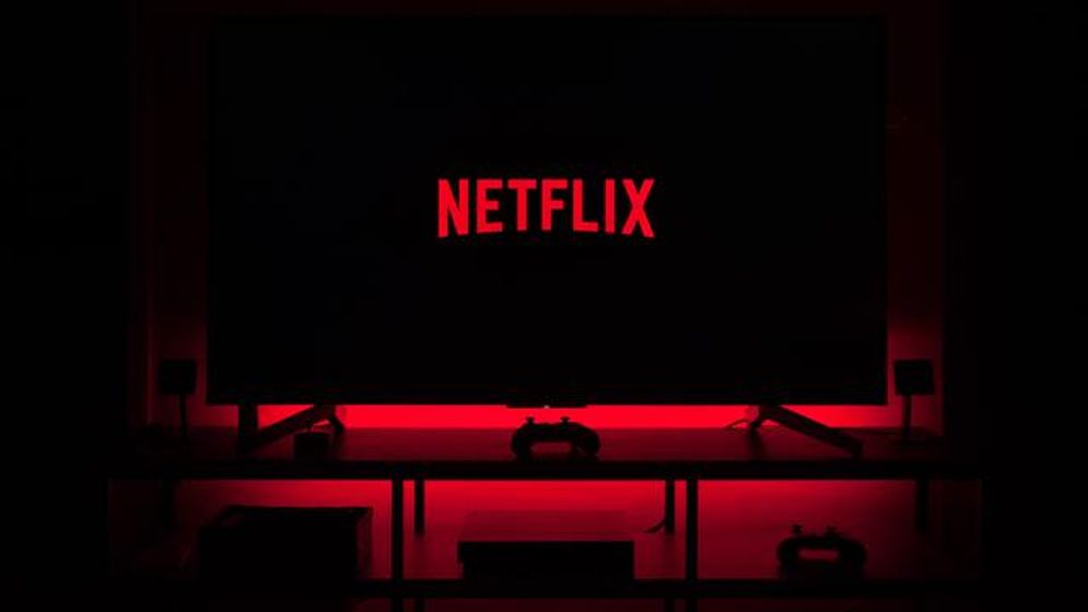 Ilustrasi platflrom streaming Netflix.