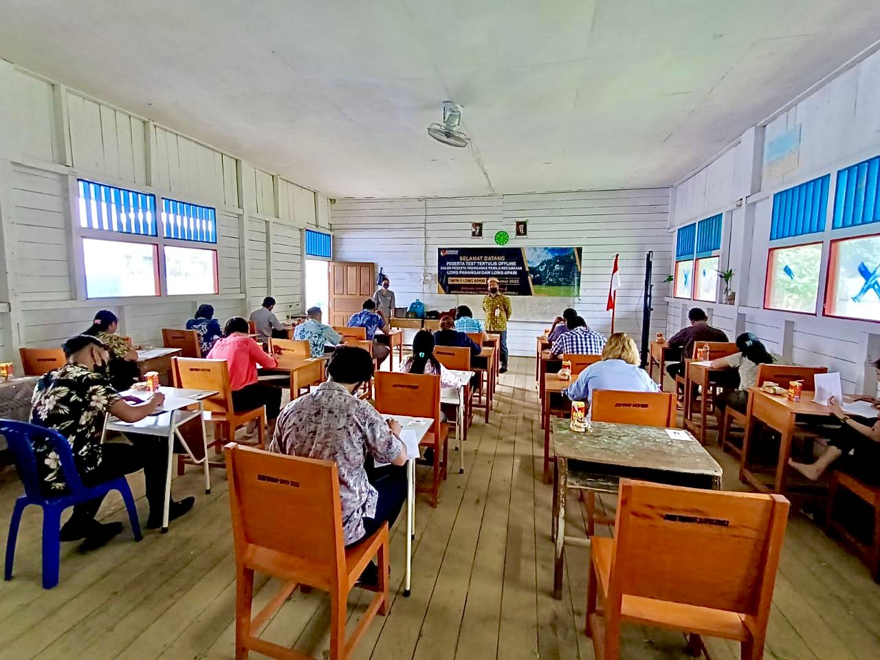 Bawaslu Kaltim memantau pelaksanaan seleksi Panwascam. Foto: Bawaslu Kaltim.