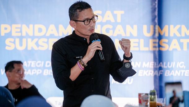 Menparekraf Sandiaga Dorong Pelaku UMKM Terapkan Digitalisasi dan Terus Berinovasi