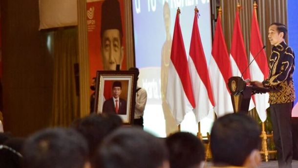 Presiden Jokowi Lepas Pekerja Migran dengan Skema G to G ke Korea Selatan