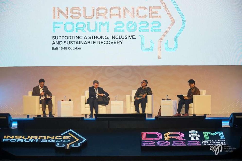 Kegiatan tahunan tingkat dunia Insurance Forum 2022 digelar Asosiasi Asuransi Jiwa Indonesia (AAJI) bertajuk Digital & Risk Management in Insurance (DRiM) di The Westin Nusa Dua Badung Bali pada 17-18 Oktober 2022. 