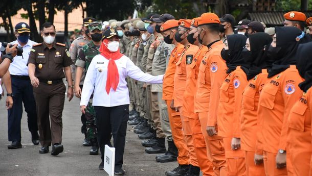 1.510 Personel Disiagakan untuk Tanggulangi Bencana di Bandar Lampung
