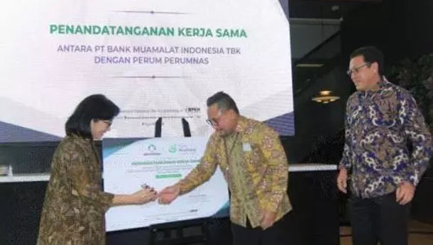 Bank Muamalat Gandeng Perumnas Salurkan Pembiayaan KPR Hijrah