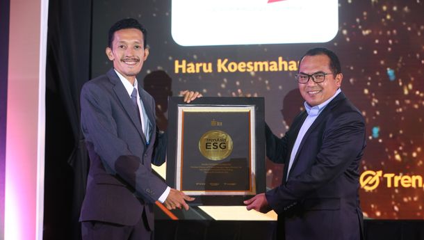 ESG Award: Dirut BTN Sabet Penghargaan TrenAsia ESG Excellence 2022