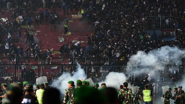 Kejadiana saat Tragedi Stadion Kanjuruhan 1 Oktober 2022