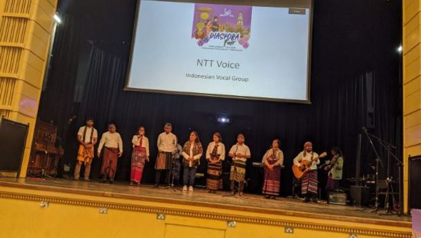 Kelompok Paduan Suara NTT Tampil di 'Indonesia Diaspora Fair' di Melbourne, Australia