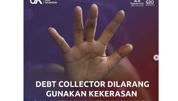 OJK Larang Debt Collector Gunakan Kekerasan Saat Menagih Utang