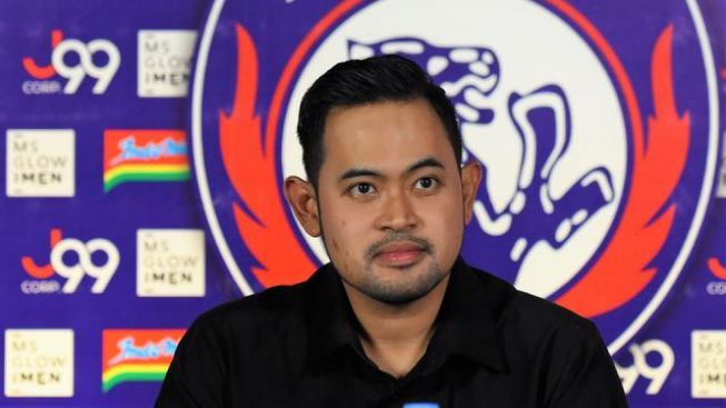 presiden arema Gilang Widya Pramana