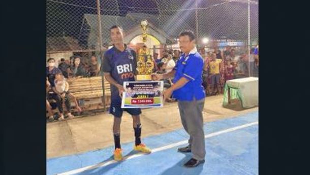 Turnamen Futsal Antarinstansi dalam Rangka HUT ke-50 KSP Kopdit Obor Mas Dimenangkan oleh BRI MO
