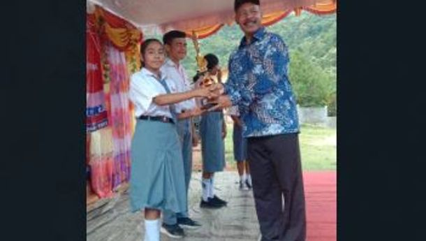 17 SMK Se-Kabupaten Ende Ikut Lomba 'Bulan Bahasa Nasional' dan Rayakan 'Sumpah Pemuda'  di SMK Restorasi, Wonda